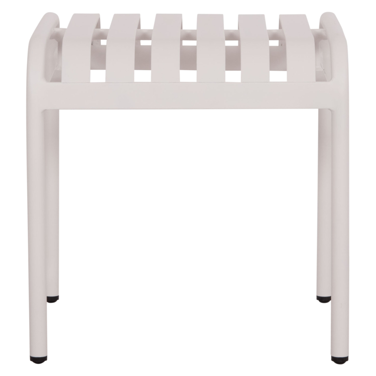 ALUMINUM STOOL RACHEL HM6340.02 WHITE COLOR 45x45x46Hcm. [6]