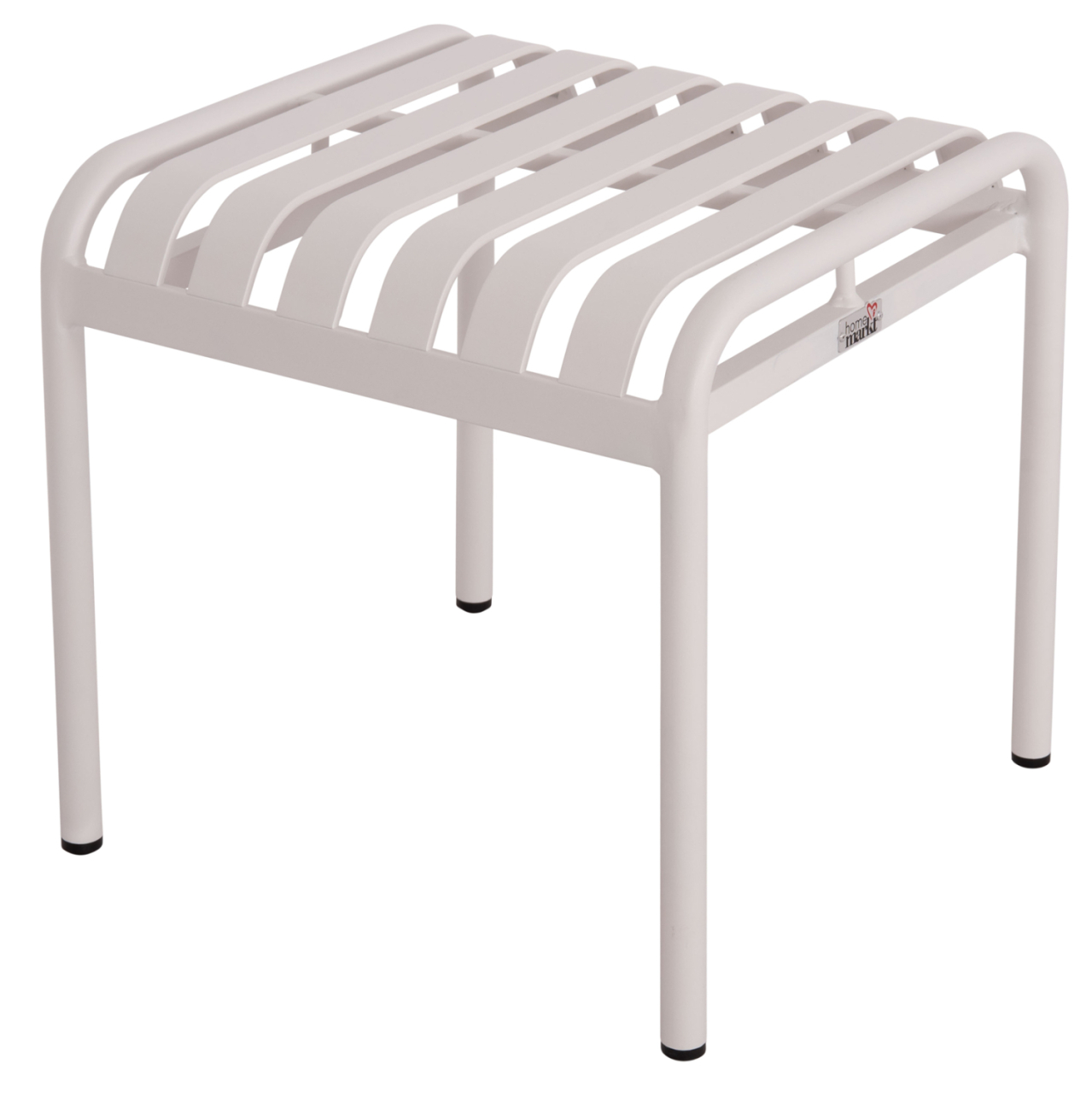 ALUMINUM STOOL RACHEL HM6340.02 WHITE COLOR 45x45x46Hcm. [4]