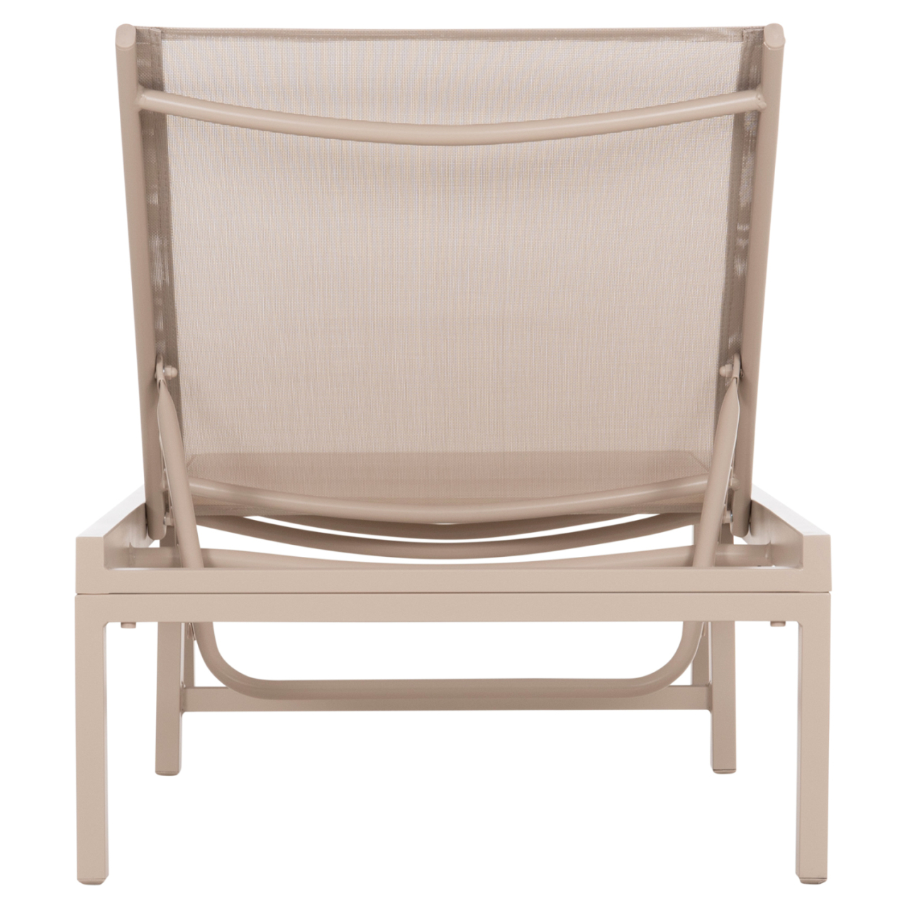 ALUMINUM SUNBED THATCHER HM5983.04 CHAMPAGNE-COLORED FRAME and TEXTILENE 197x64x92Hcm. [6]