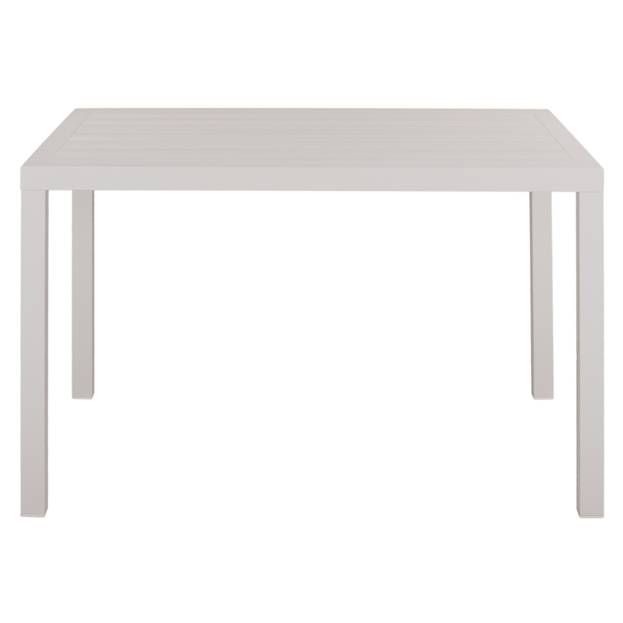 Aluminum Table 120x80 White HM5570.01 [3]