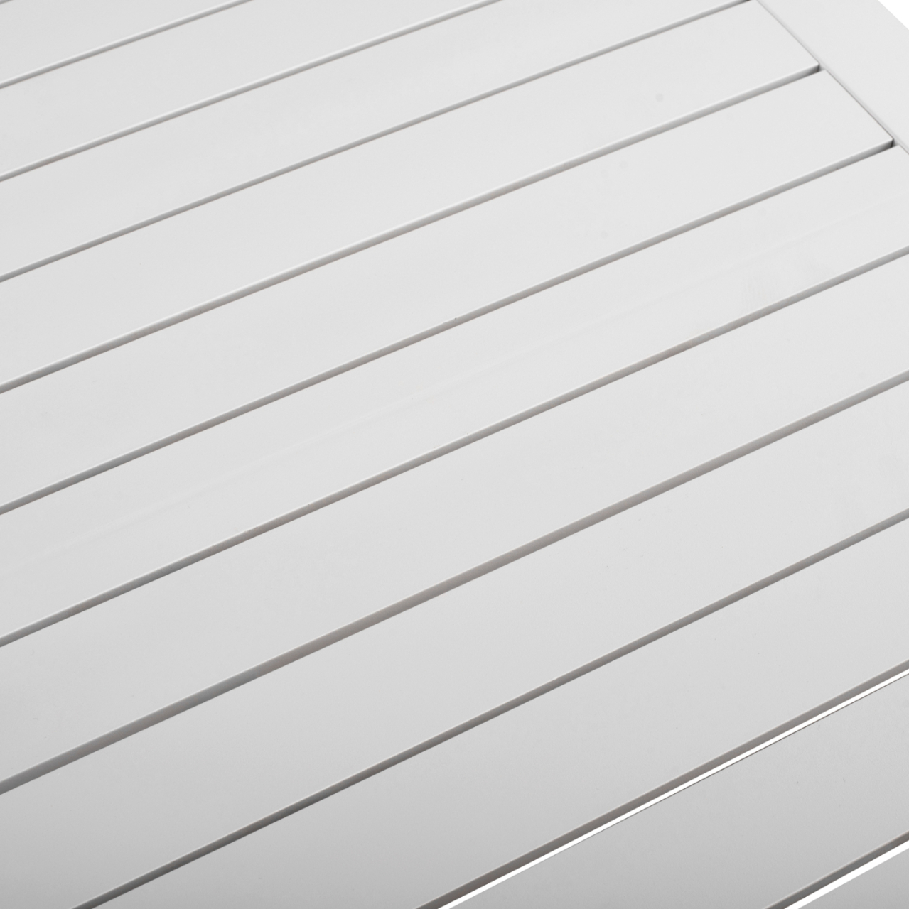Aluminum Table 80x80 White HM5572.01 [5]