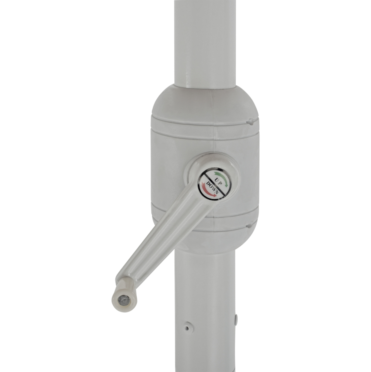 ALUMINUM UMBRELLA Φ3Μ HM6003.02 MOKA WITH ELEVATOR [8]