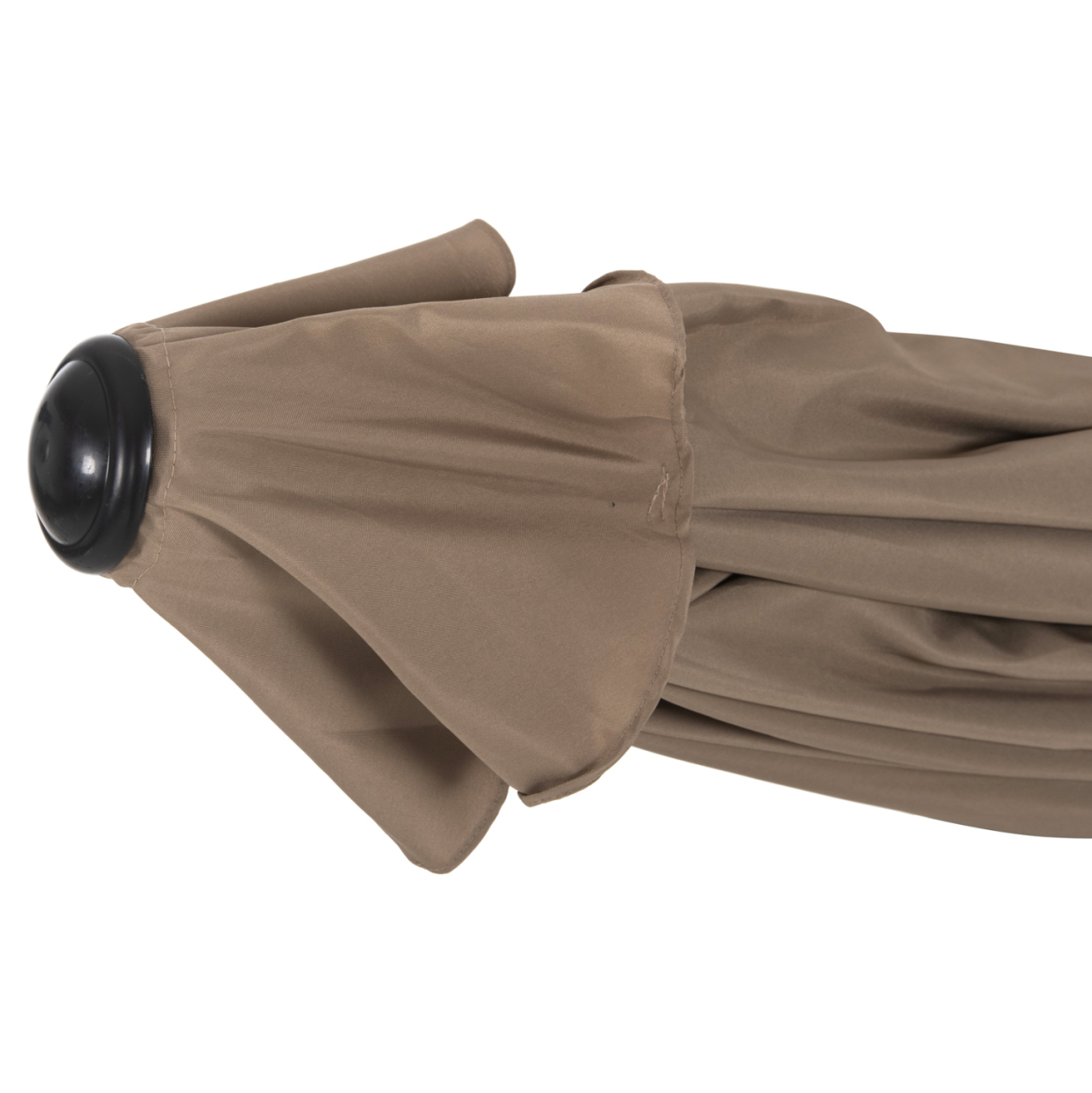 ALUMINUM UMBRELLA WITH 6 SPOKES KACEN HM6030.04 MOCHA-ANTHRACITE Φ250x236H cm. [9]