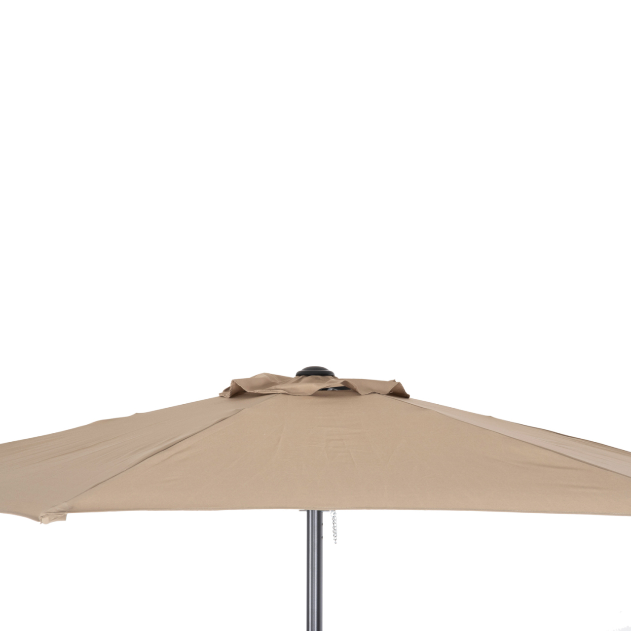 ALUMINUM UMBRELLA WITH 6 SPOKES KACEN HM6030.04 MOCHA-ANTHRACITE Φ250x236H cm. [5]
