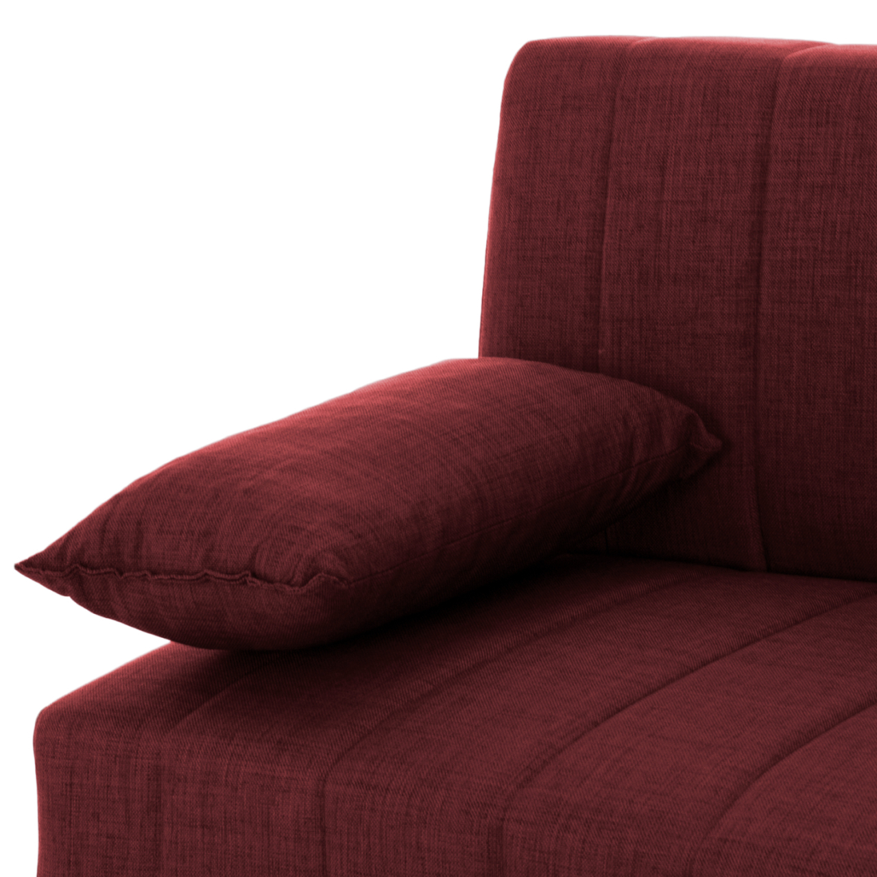 ANDRI HM3239.06, SOFA-BED, 3 SEATER, RED FABRIC [6]