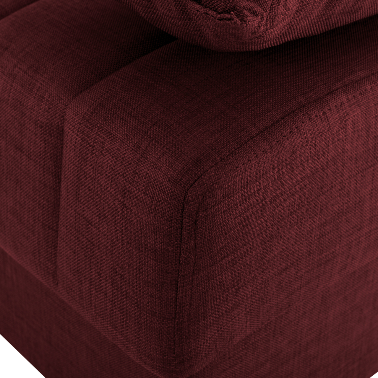 ANDRI HM3239.06, SOFA-BED, 3 SEATER, RED FABRIC [9]