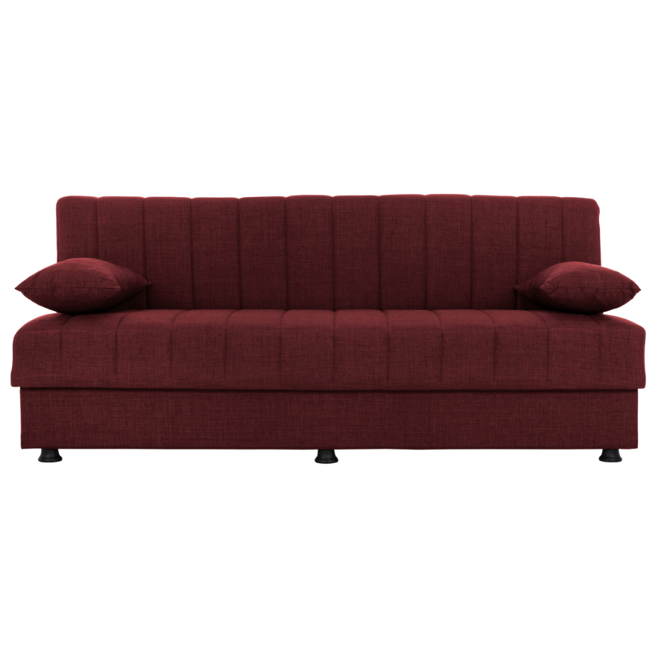 ANDRI HM3239.06, SOFA-BED, 3 SEATER, RED FABRIC [4]