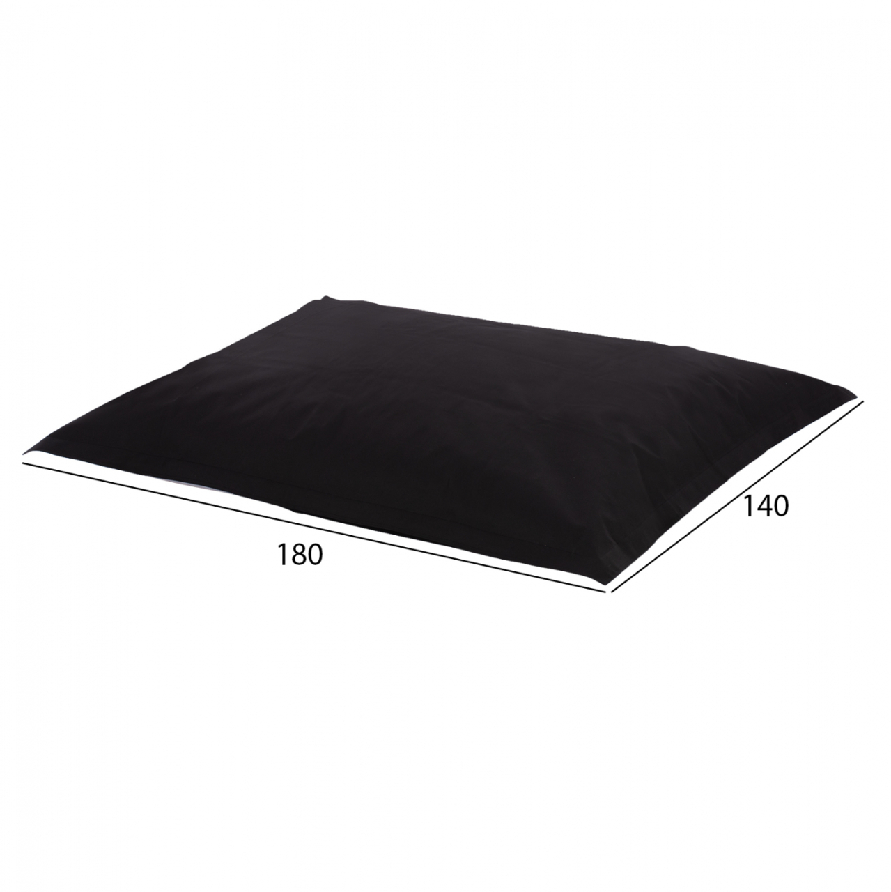 ΠΟΥΦ ANSHU HM5808.04 ΜΑΥΡΟ ΜΕ UV PROTECTION 140x180 εκ. [2]
