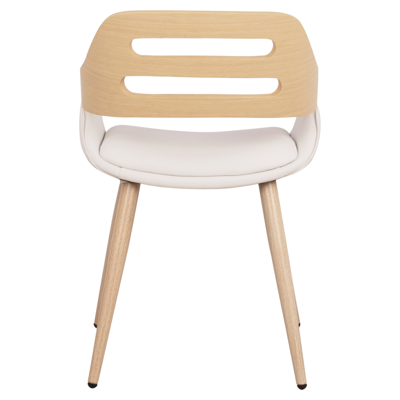 Armchair Auxiliary Superior Pro Sonama with White PU HM8491.02 50x53x76cm [6]