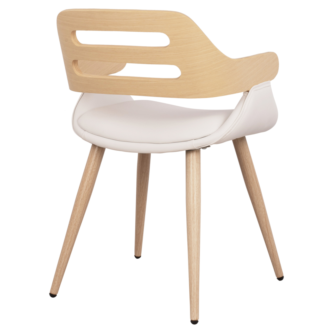 Armchair Auxiliary Superior Pro Sonama with White PU HM8491.02 50x53x76cm [5]
