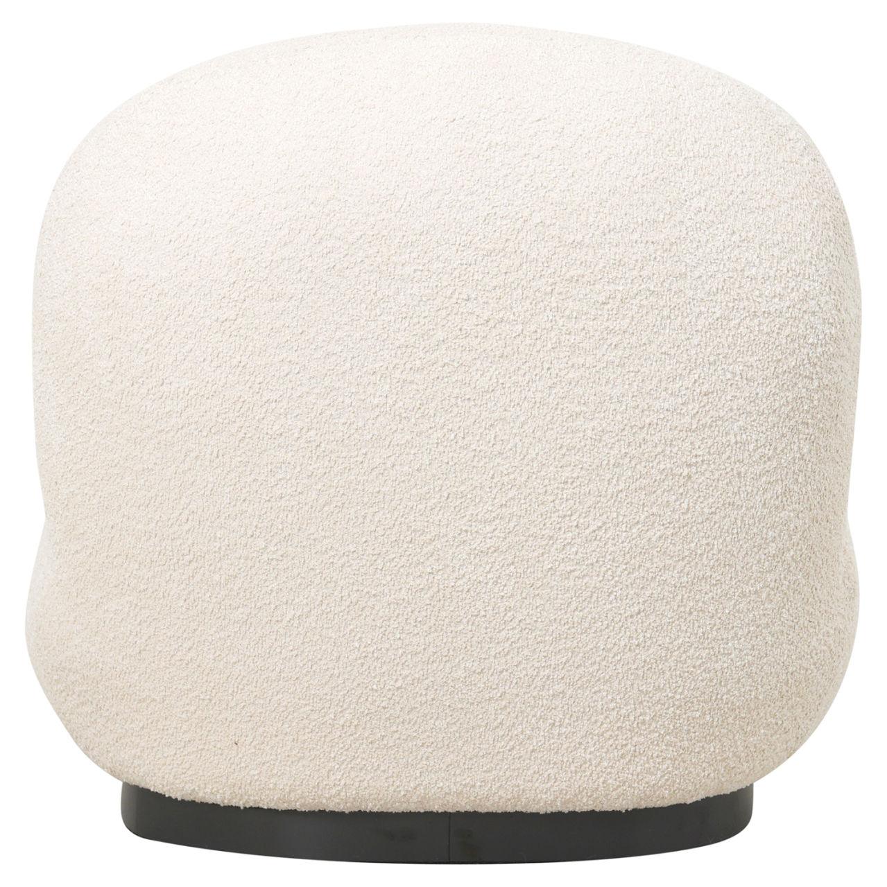 ARMCHAIR BEANY HM9591.06 ECRU BOUCLE FABRIC 85x82x77Hcm. [4]