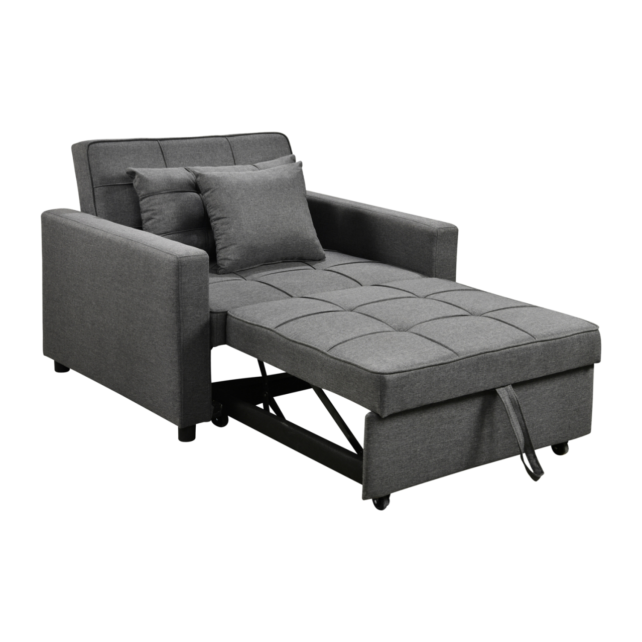 ARMCHAIR-BED MERO HM3306.01 GREY FABRIC 98x85x88Hcm. [5]