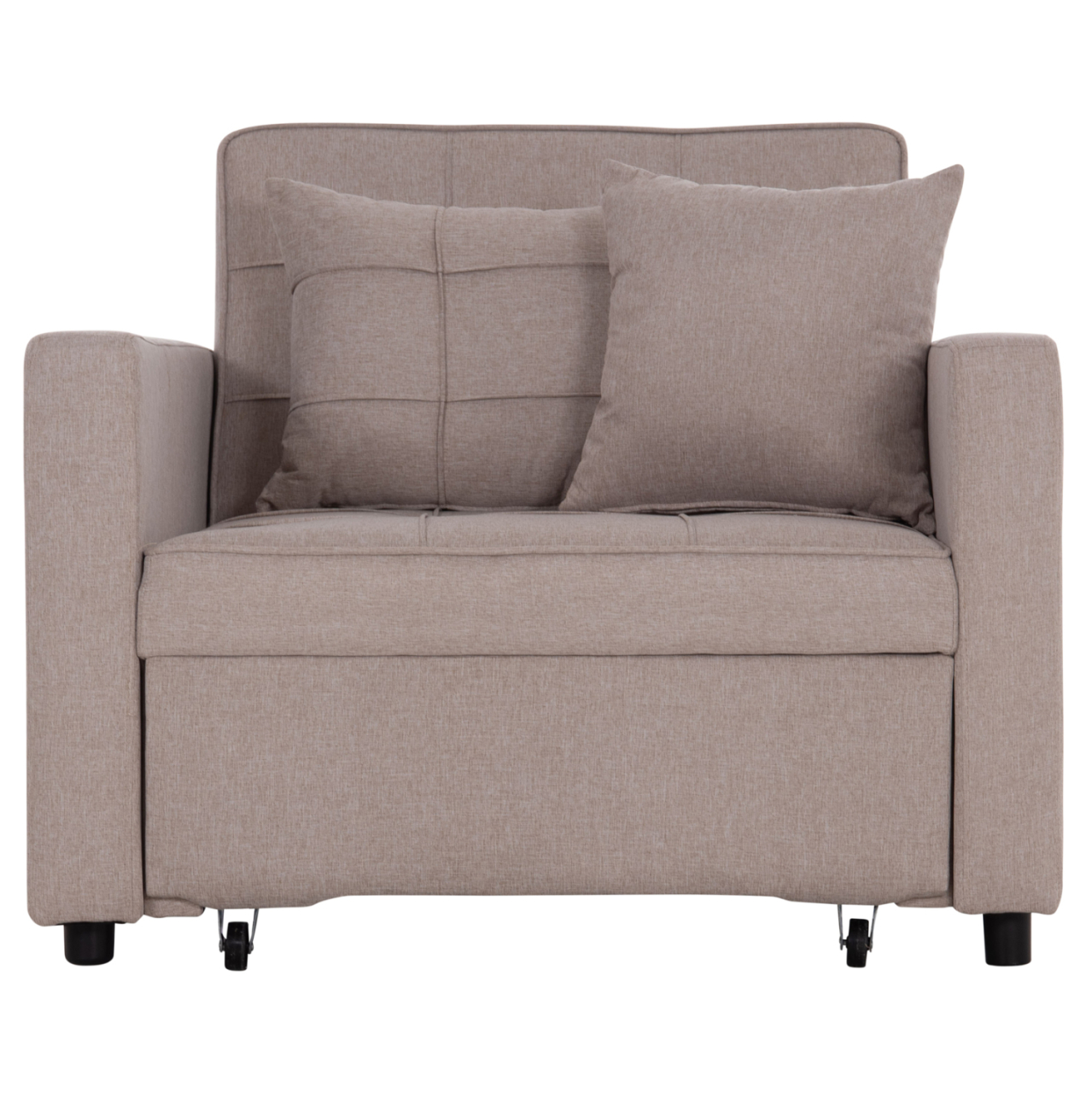ARMCHAIR-BED MERO HM3306.03 BEIGE FABRIC 100x90x83Hcm. [4]