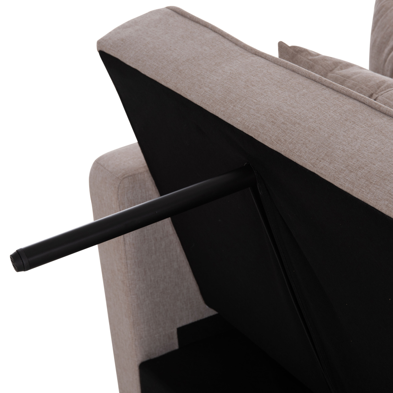 ARMCHAIR-BED MERO HM3306.03 BEIGE FABRIC 100x90x83Hcm. [9]