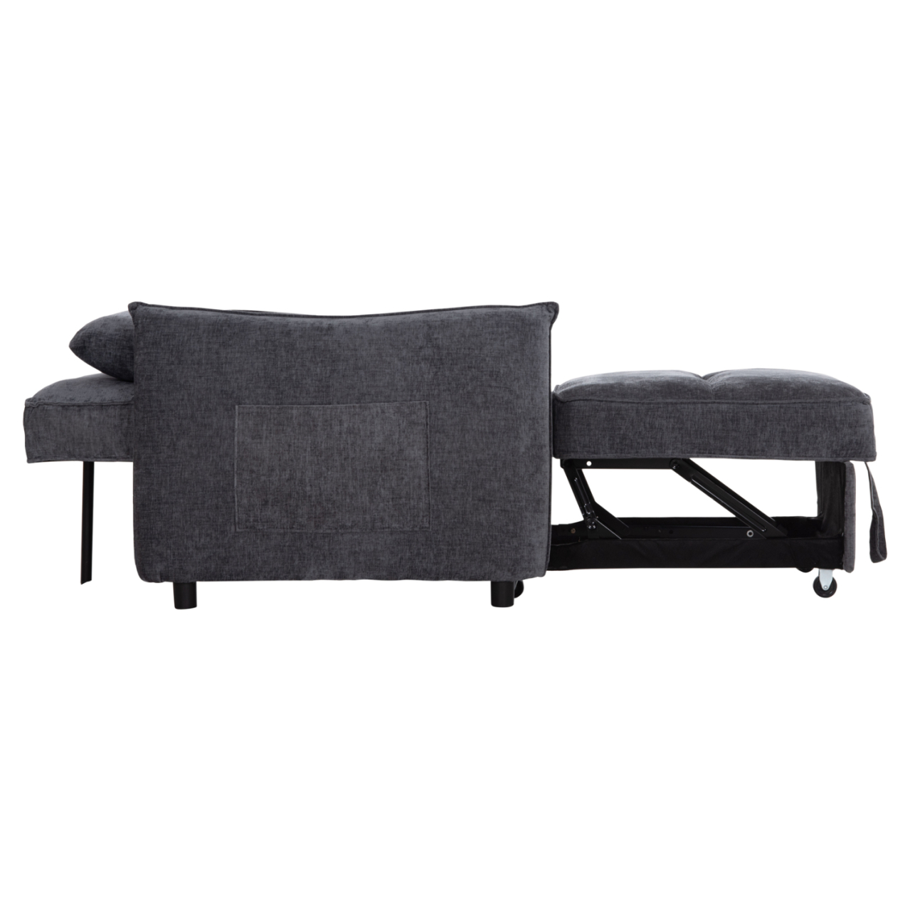 ARMCHAIR-BED ORYN HM3307.01 GREY FABRIC 85x88x78Hcm. [6]