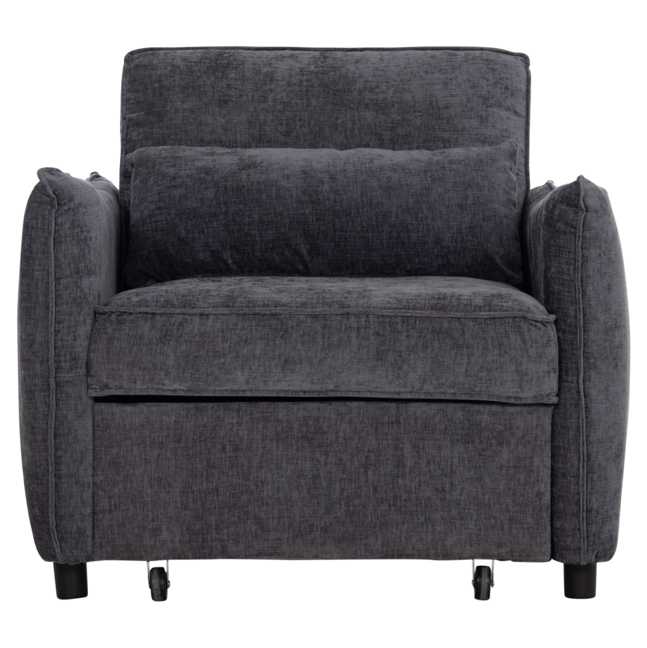 ARMCHAIR-BED ORYN HM3307.01 GREY FABRIC 85x88x78Hcm. [4]