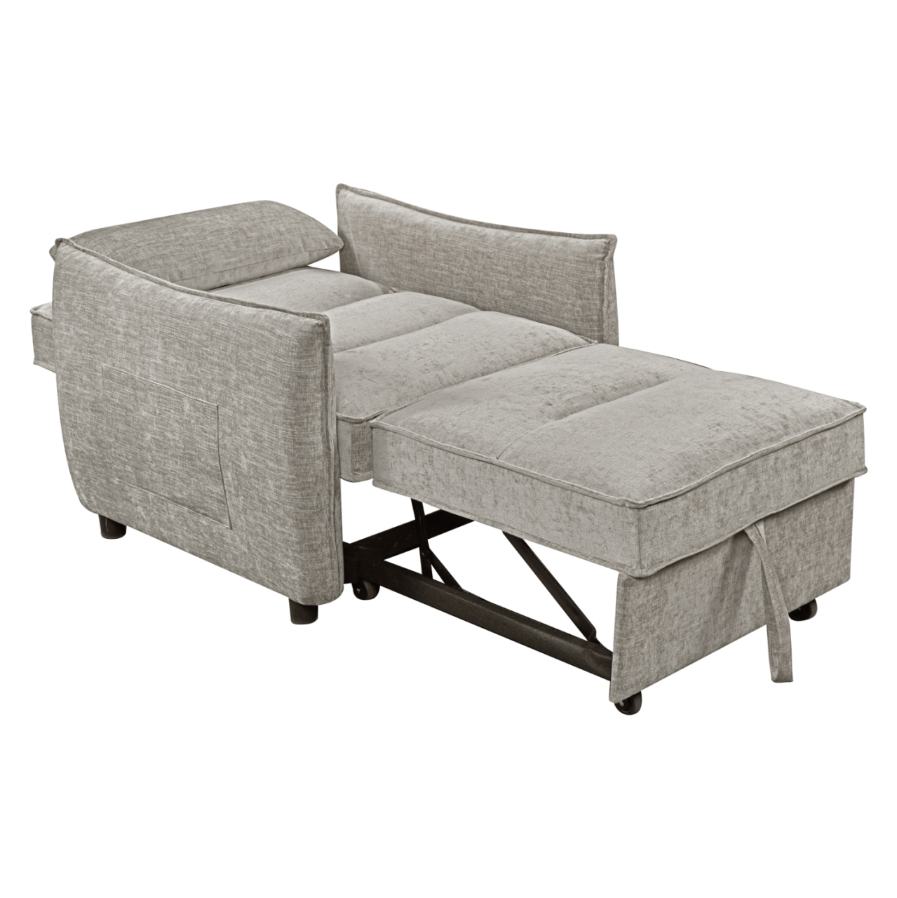 ARMCHAIR-BED ORYN HM3307.03 BEIGE FABRIC 89x85x84Hcm. [5]