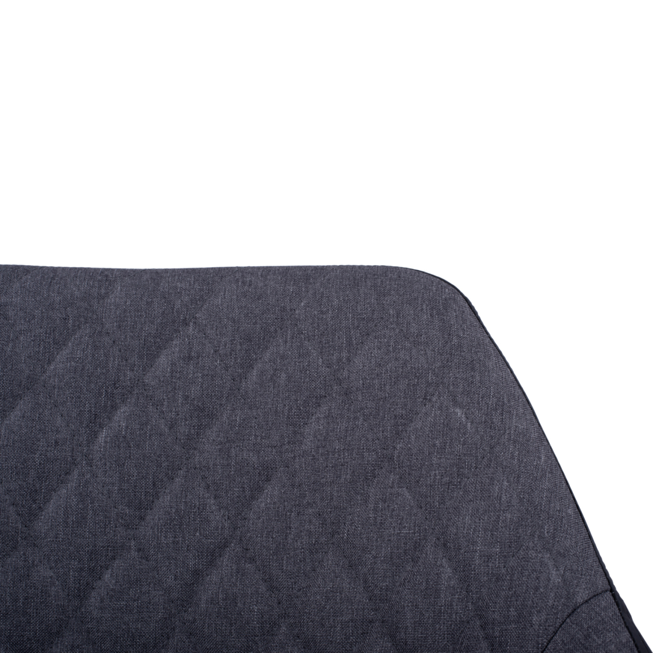 Armchair Charles HM8522.01 with fabric Dark Grey PU Black 57x63x83 cm [8]