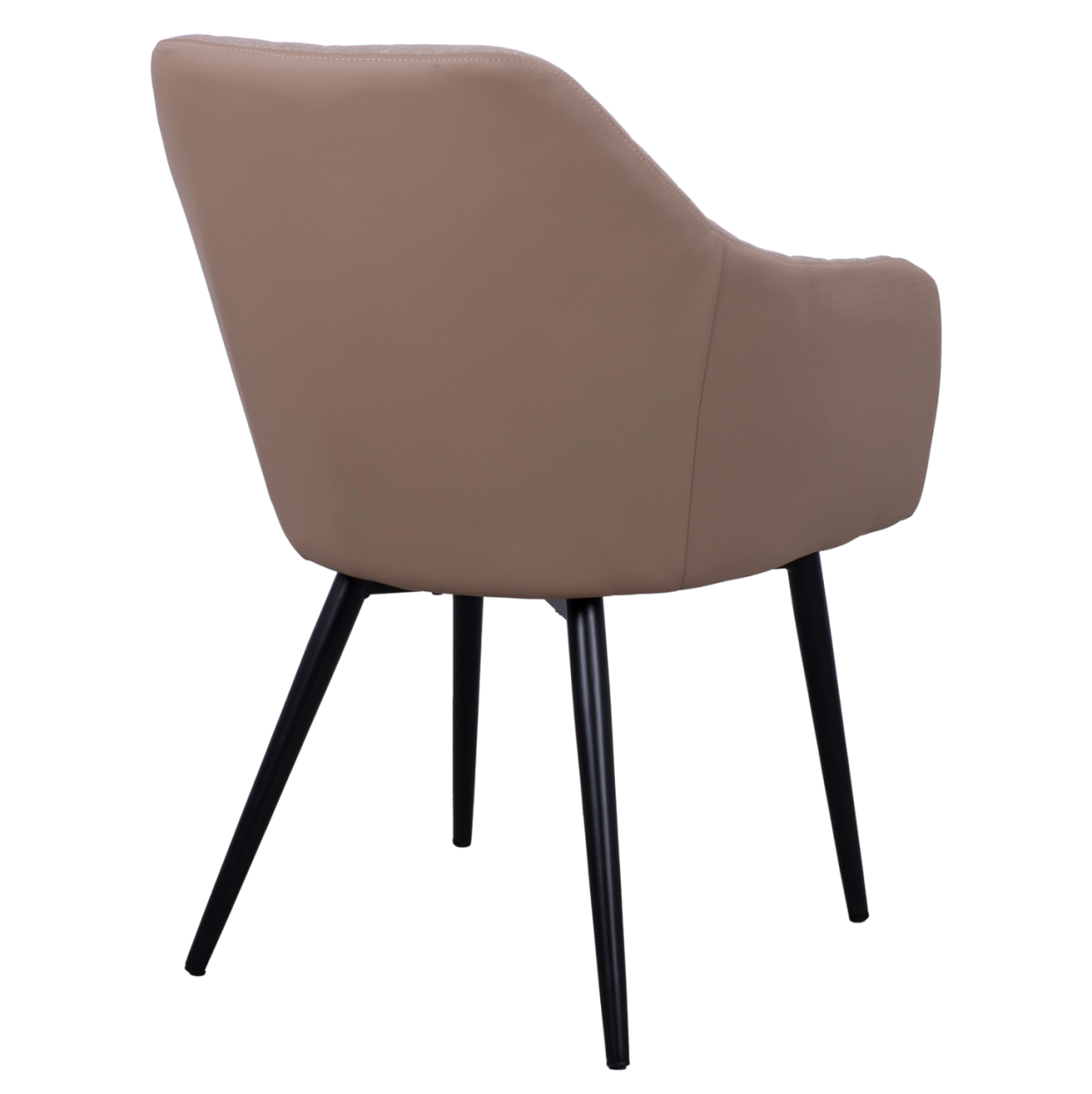 Armchair Charles HM8522.07 with fabric Beige and PU Beige 57x63x83 cm [5]