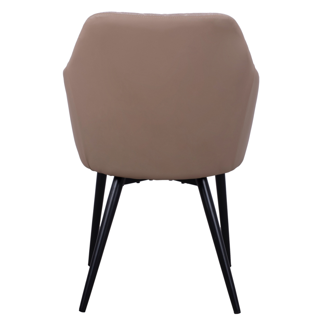 Armchair Charles HM8522.07 with fabric Beige and PU Beige 57x63x83 cm [6]