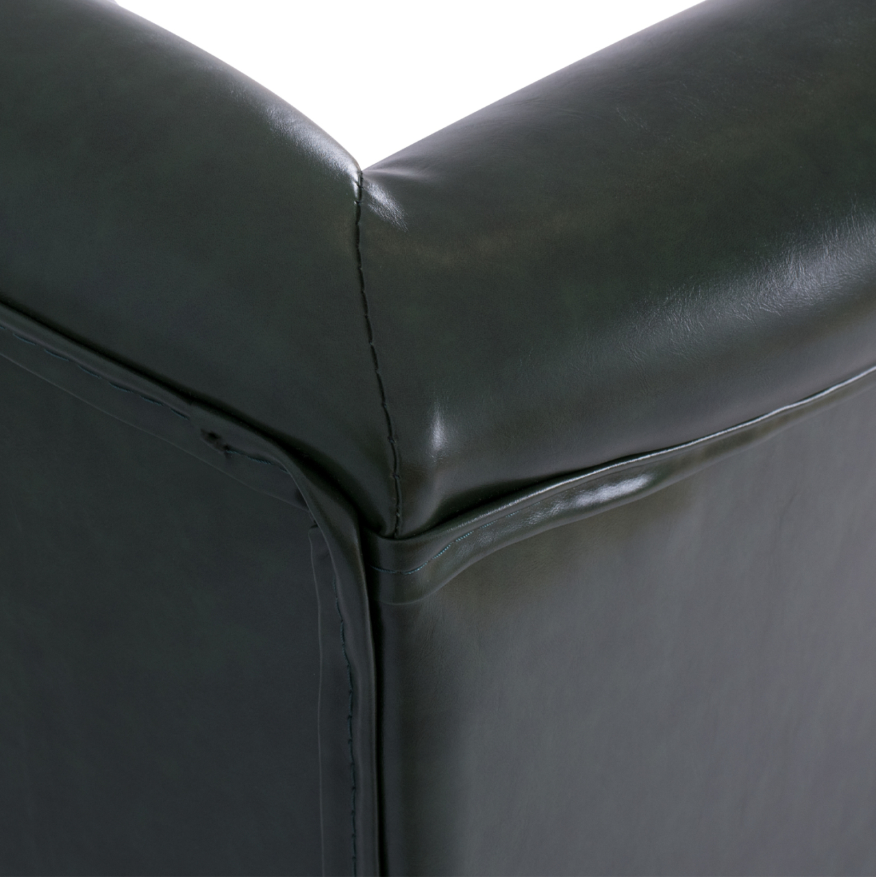 Armchair Chesterfield-type Polina, HM0053.08, Cypress Green PU 83x79x104 cm [10]