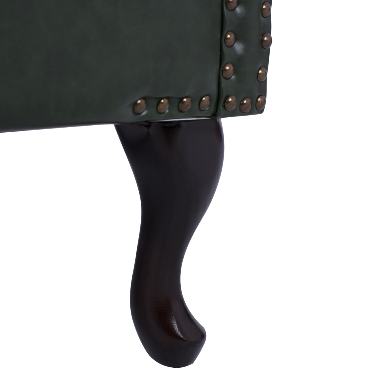 Armchair Chesterfield-type Polina, HM0053.08, Cypress Green PU 83x79x104 cm [9]