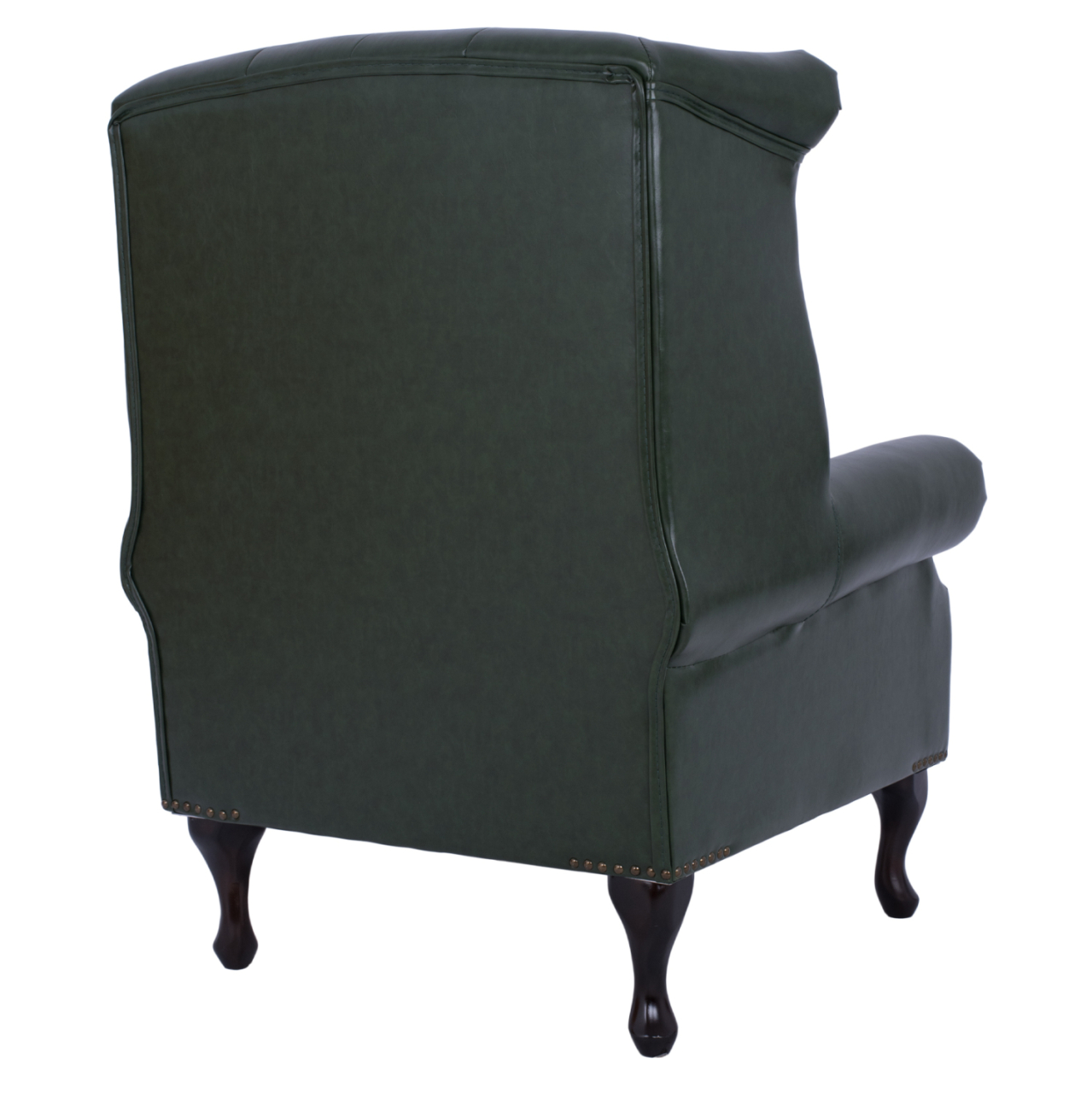 Armchair Chesterfield-type Polina, HM0053.08, Cypress Green PU 83x79x104 cm [5]
