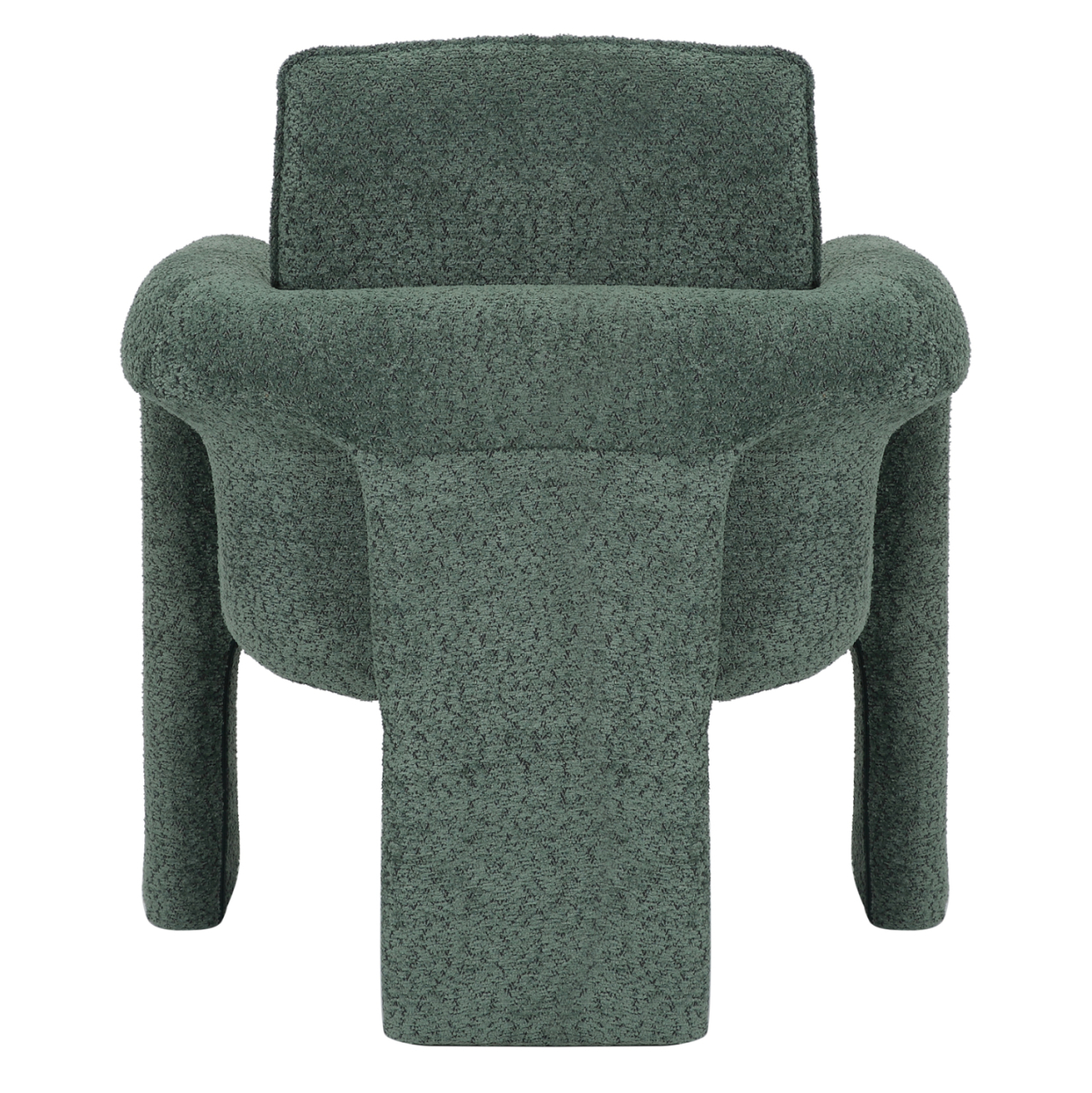 ARMCHAIR CRUSHER HM9681.06 MINT BOUCLE FABRIC-METAL FRAME 82x78x87Hcm. [5]