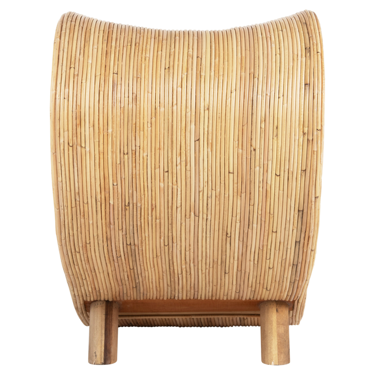 ARMCHAIR CURVY LOUNGE HM9645.01 RATTAN IN NATURAL COLOR 63x128x97Hcm. [6]