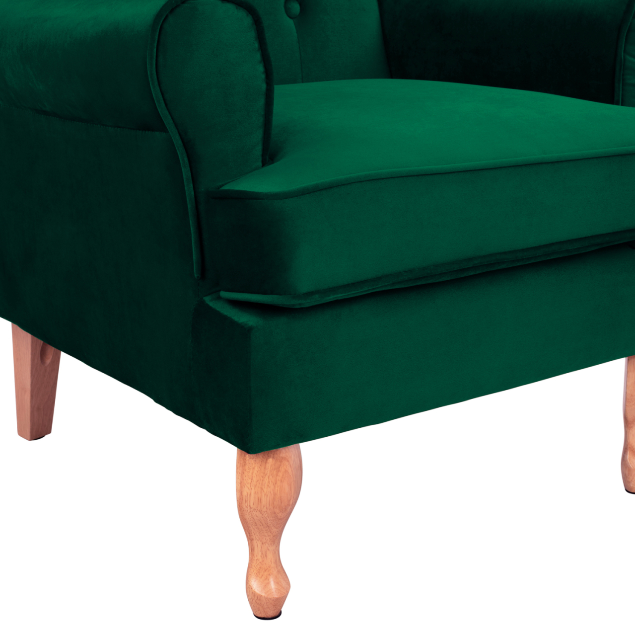 Armchair Cypress green velvet, 81x83x101, HM3073.13 [9]