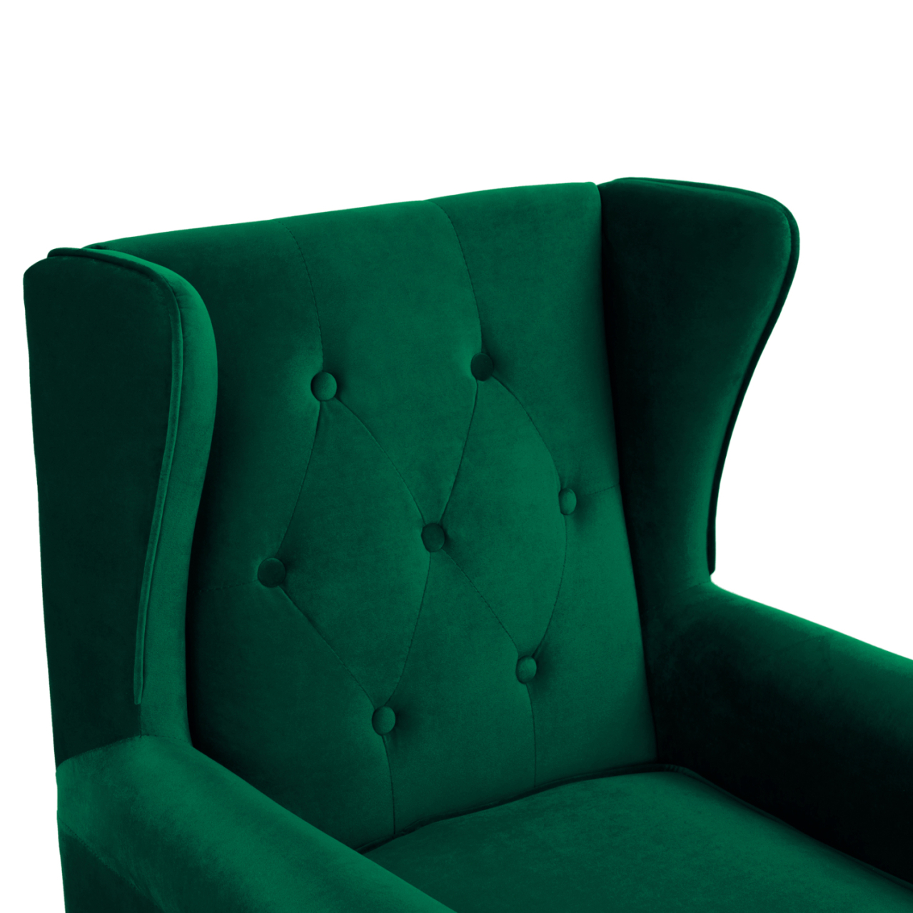 Armchair Cypress green velvet, 81x83x101, HM3073.13 [7]