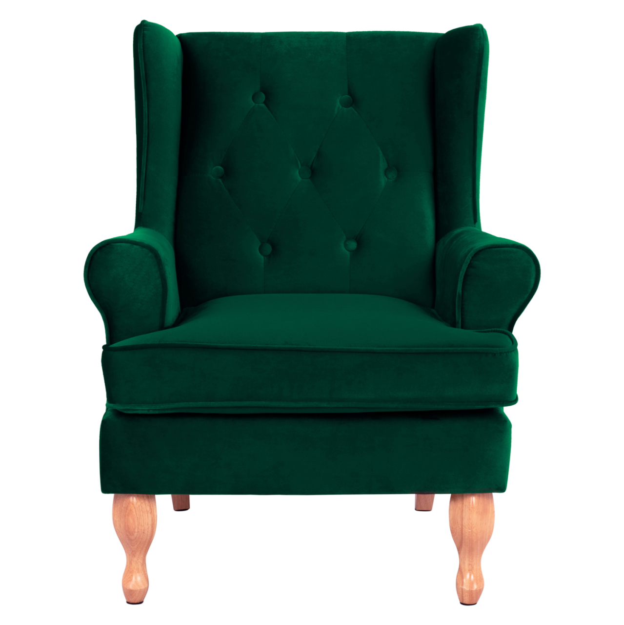 Armchair Cypress green velvet, 81x83x101, HM3073.13 [3]