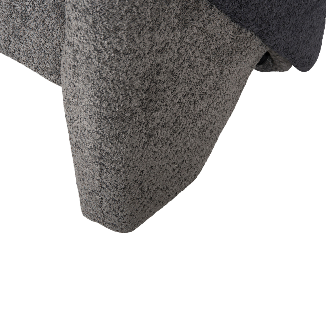 ARMCHAIR DOPER HM9590.01 BOUCLE FABRIC GREY-ANTHRACITE BLUE 68x72x76Hcm. [10]