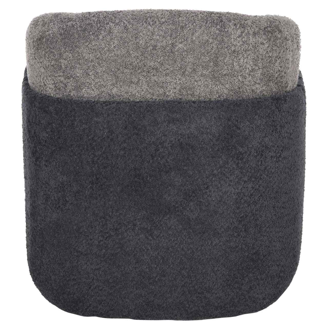 ARMCHAIR DOPER HM9590.01 BOUCLE FABRIC GREY-ANTHRACITE BLUE 68x72x76Hcm. [6]