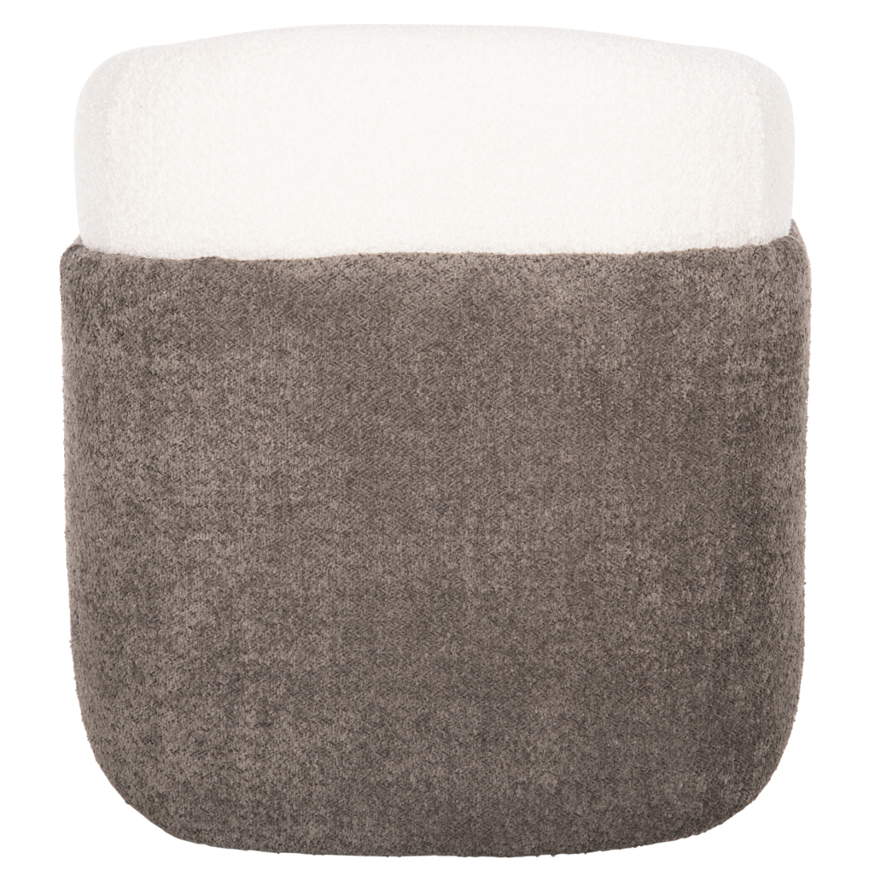 ARMCHAIR DOPER HM9590.06 BOUCLE FABRIC WHITE-GREY 68x72x76Hcm. [6]