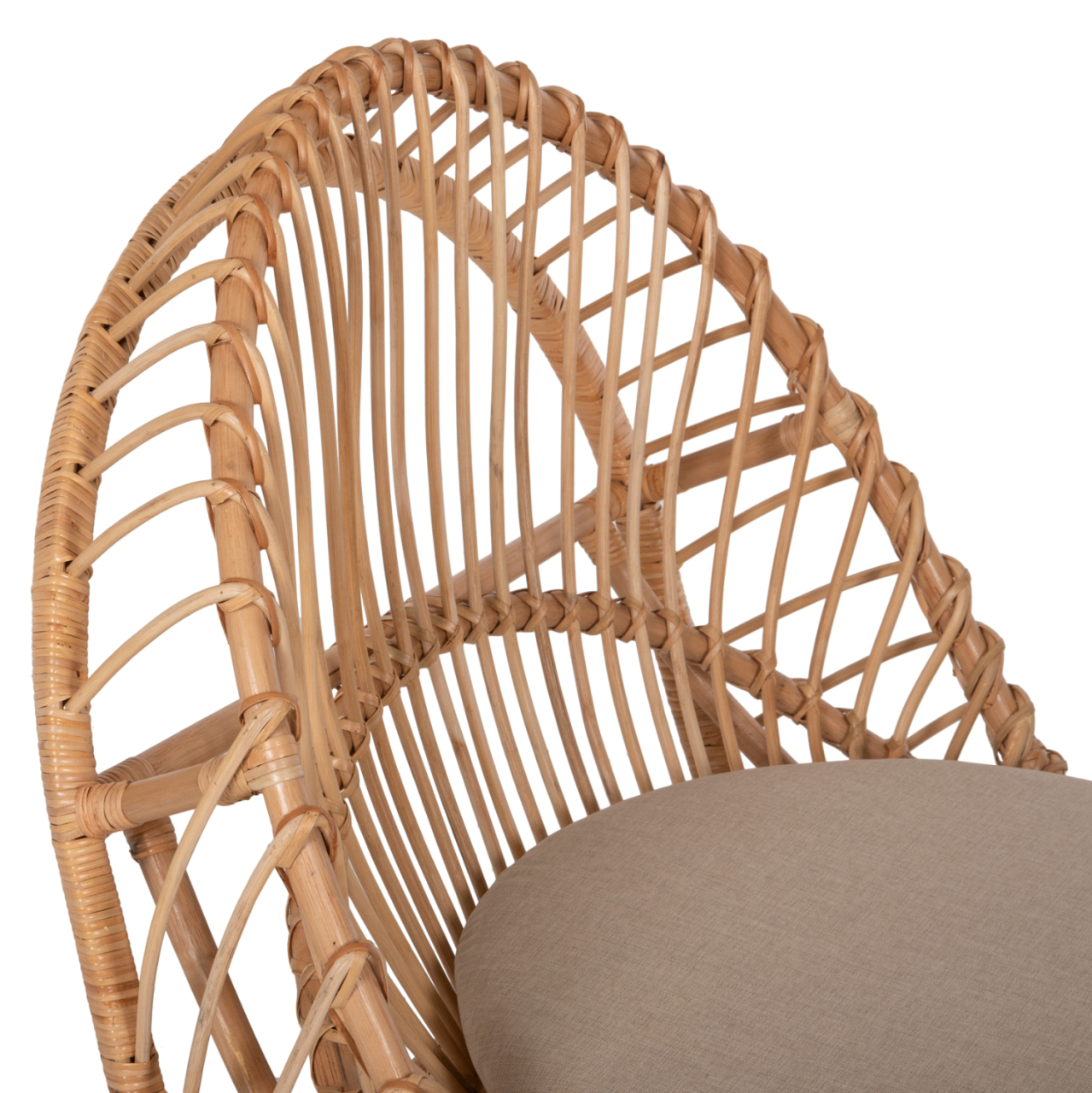 ARMCHAIR ENTROPY HM9840.01 RATTAN IN NATURAL-ECRU CUSHION 80x97x85Hcm. [8]