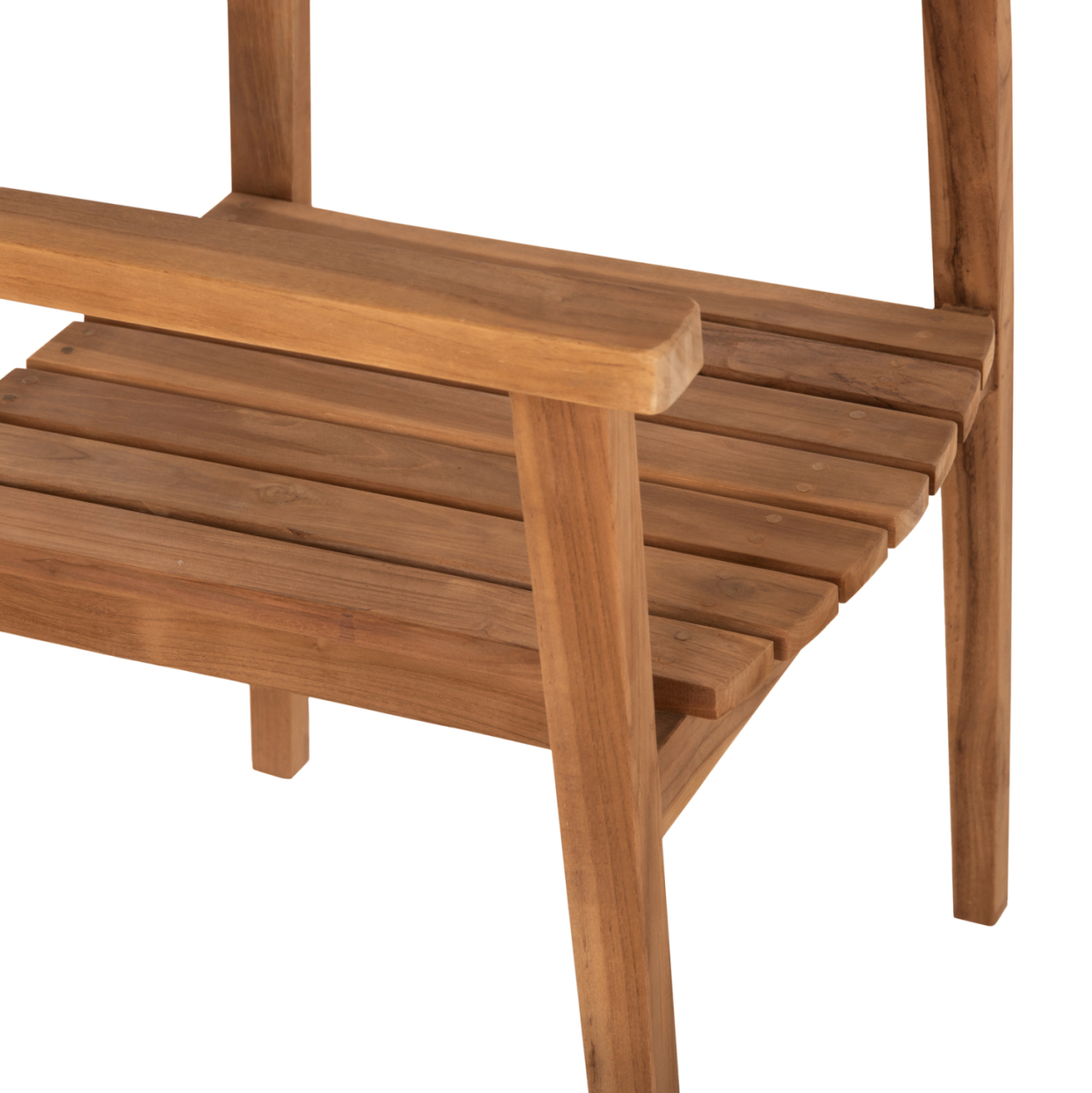 ARMCHAIR ERIETTA HM9534 TEAK WOOD IN NATURAL COLOR STACKABLE 60x54x87Hcm. [8]