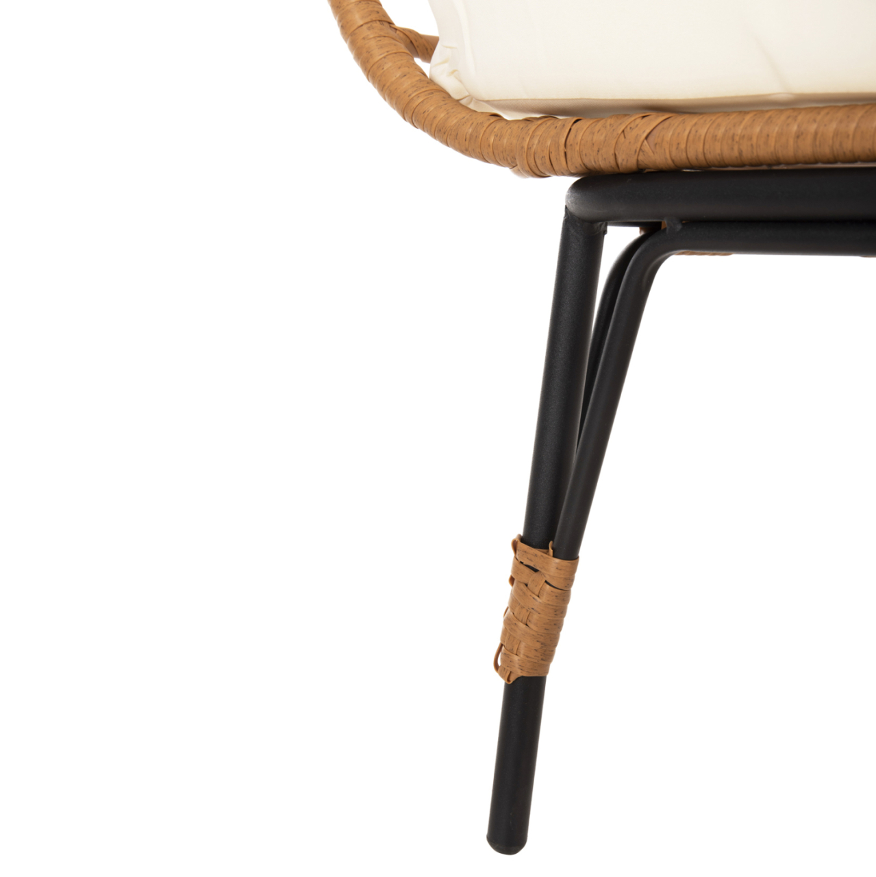ARMCHAIR FOR TWO NEST TYPE RATTAN MIAMI HM5870.11 132.5x90x154H cm. [10]