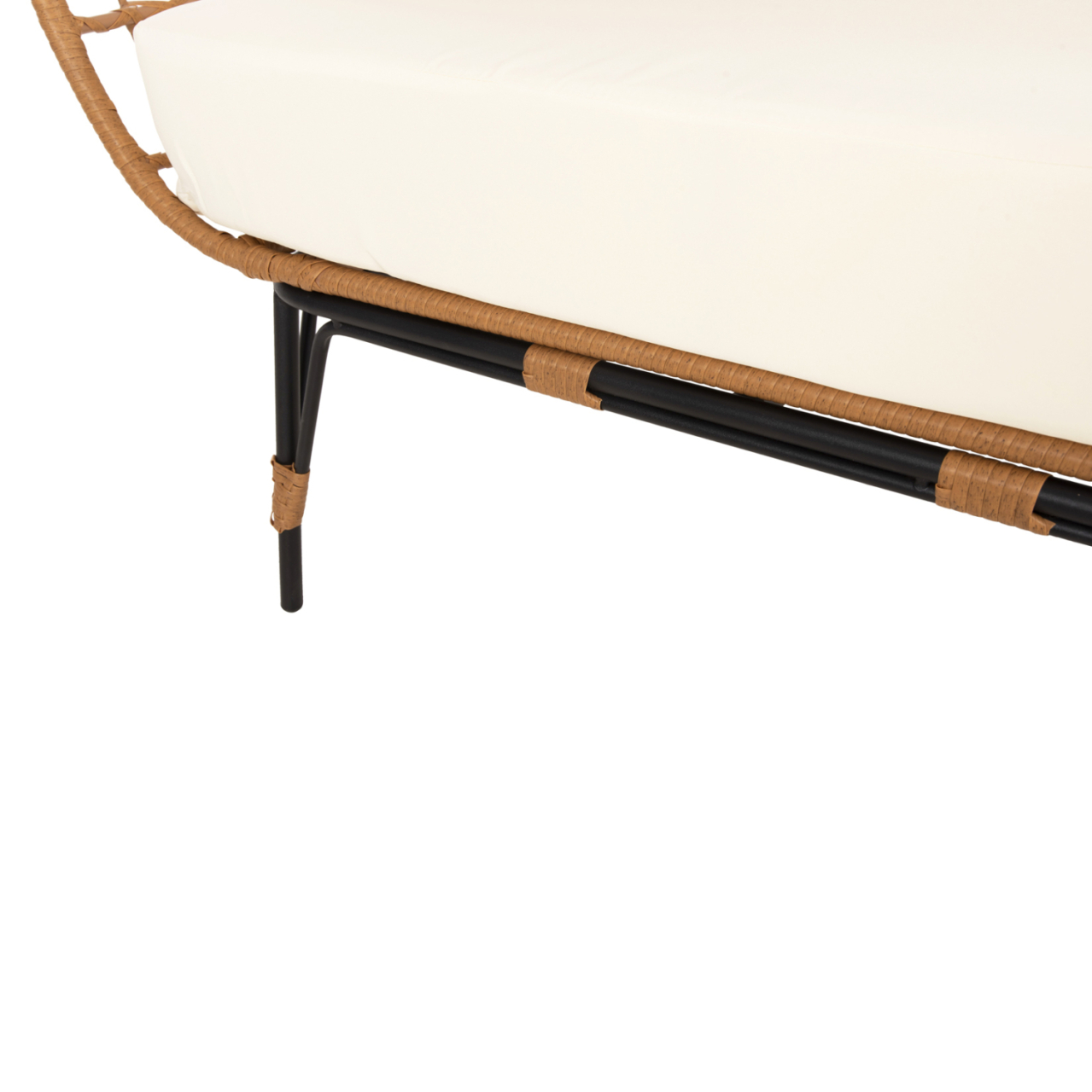 ARMCHAIR FOR TWO NEST TYPE RATTAN MIAMI HM5870.11 132.5x90x154H cm. [9]