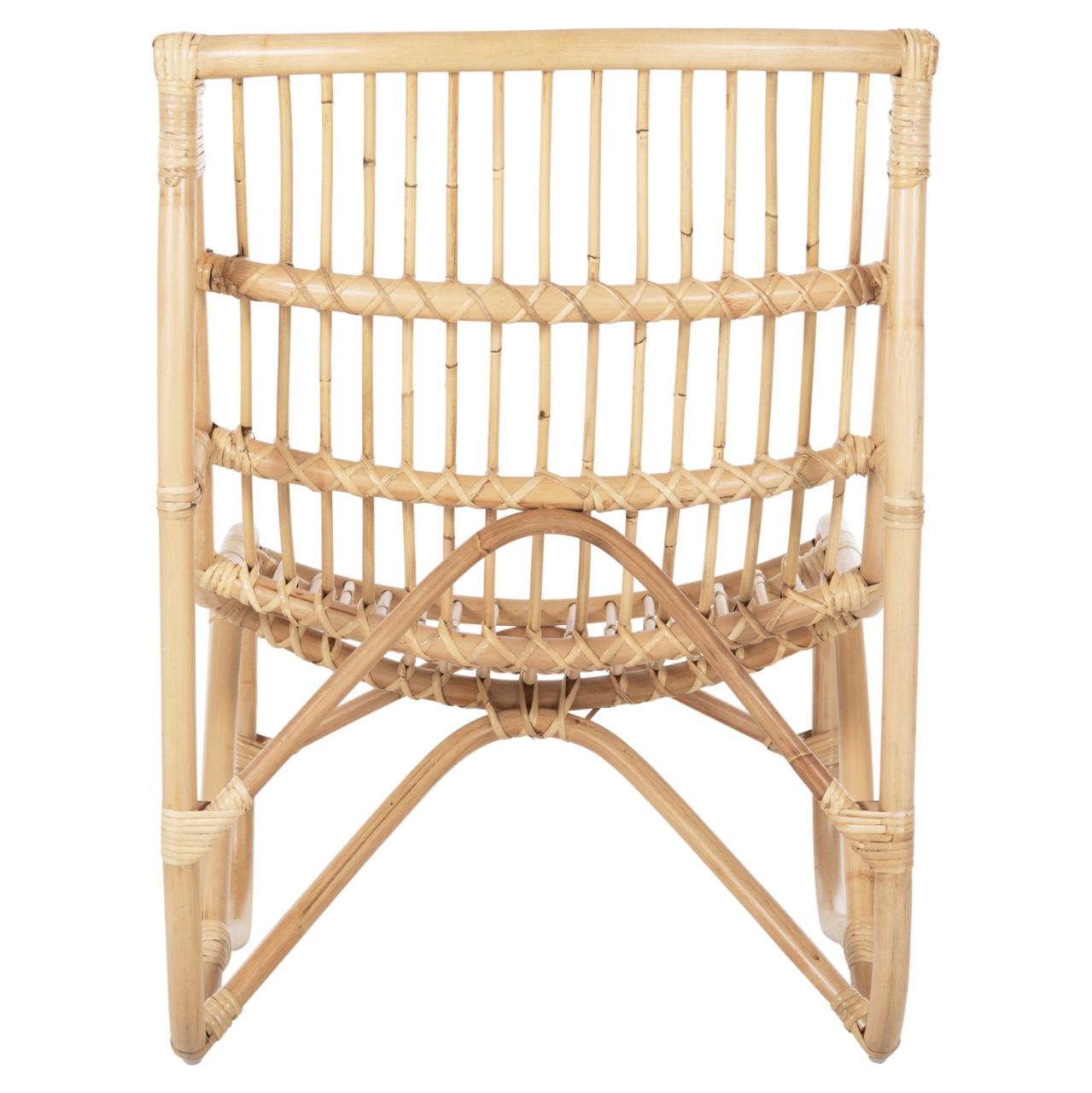 ARMCHAIR GRINN HM9815.01 RATTAN RODS IN NATURAL COLOR 56.5x73.5x79.5H cm. [6]