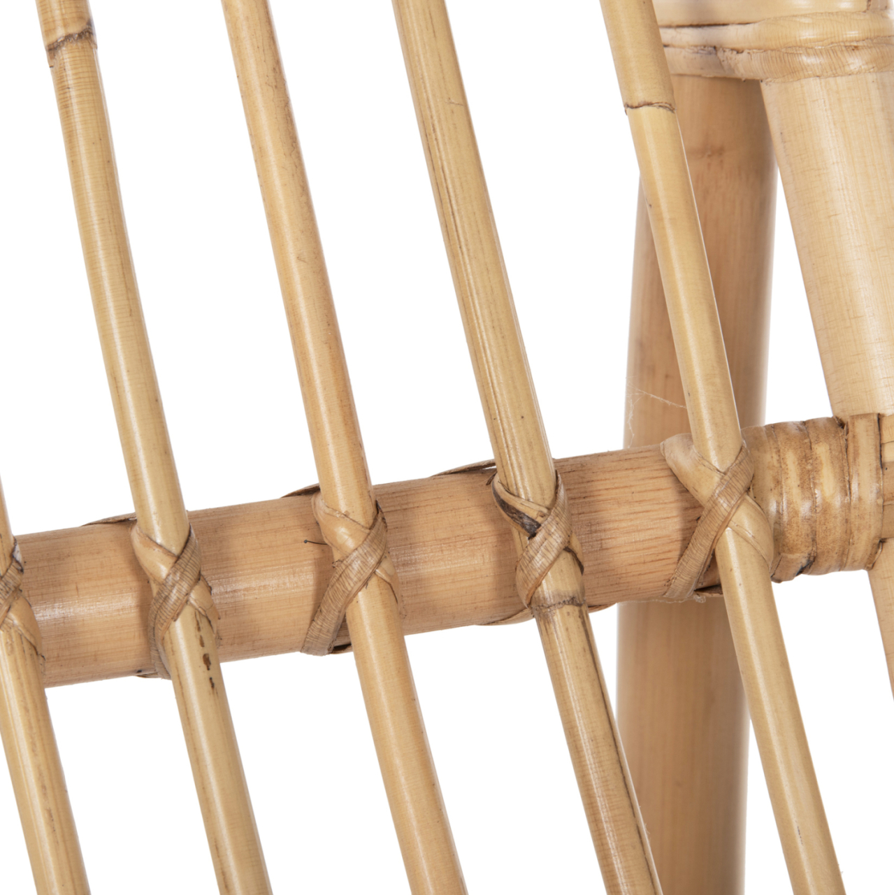 ARMCHAIR GRINN HM9815.01 RATTAN RODS IN NATURAL COLOR 56.5x73.5x79.5H cm. [9]