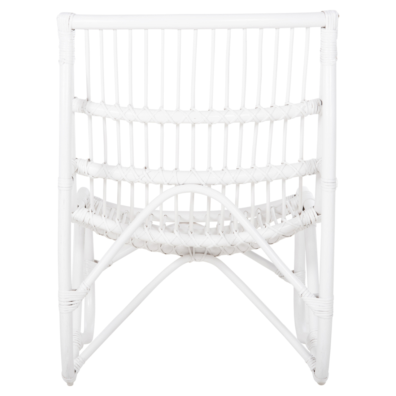 ARMCHAIR GRINN HM9815.03 RATTAN RODS IN WHITE COLOR 56.5x73.5x79.5H cm. [6]