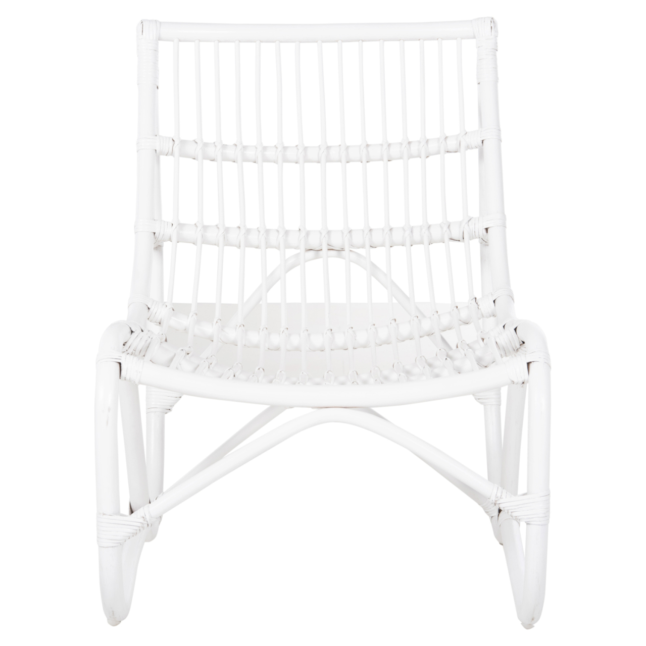 ARMCHAIR GRINN HM9815.03 RATTAN RODS IN WHITE COLOR 56.5x73.5x79.5H cm. [3]