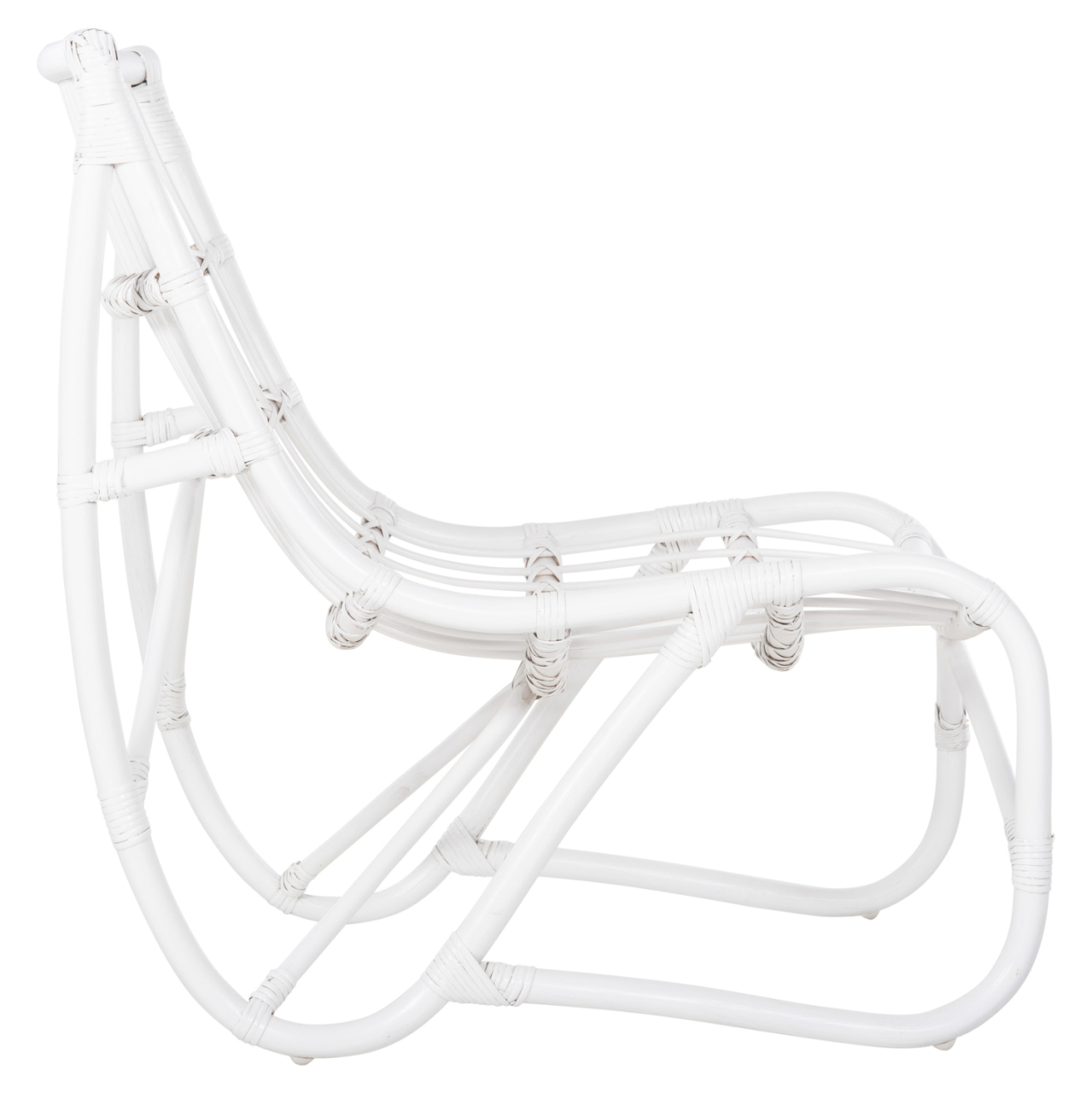 ARMCHAIR GRINN HM9815.03 RATTAN RODS IN WHITE COLOR 56.5x73.5x79.5H cm. [4]