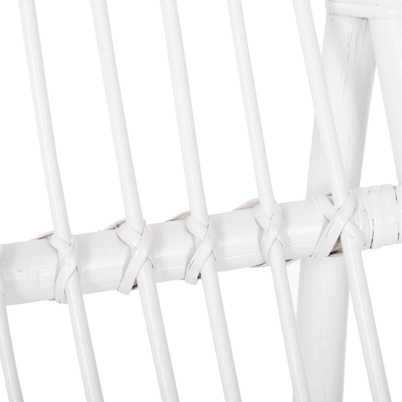 ARMCHAIR GRINN HM9815.03 RATTAN RODS IN WHITE COLOR 56.5x73.5x79.5H cm. [9]