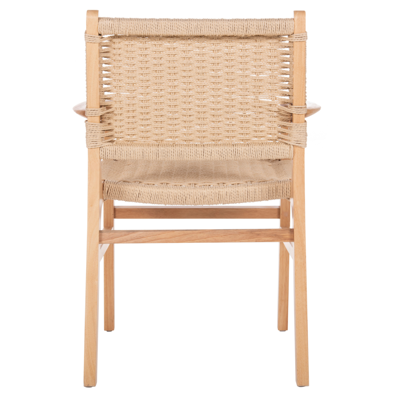 ARMCHAIR HM9331.01 IGNACIO INDOORS RUBBERWOOD ROPE SEAT 61x56x83Η [6]