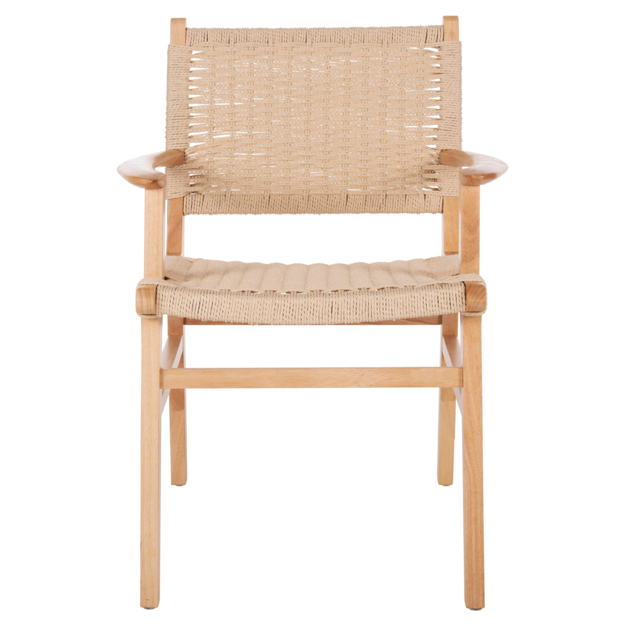 ARMCHAIR HM9331.01 IGNACIO INDOORS RUBBERWOOD ROPE SEAT 61x56x83Η [3]