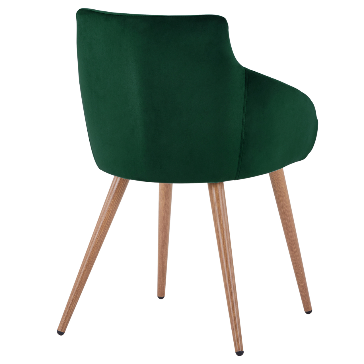 Armchair Ivy Velvet Green and metallic legs HM8546.03 55x55x80 cm [5]