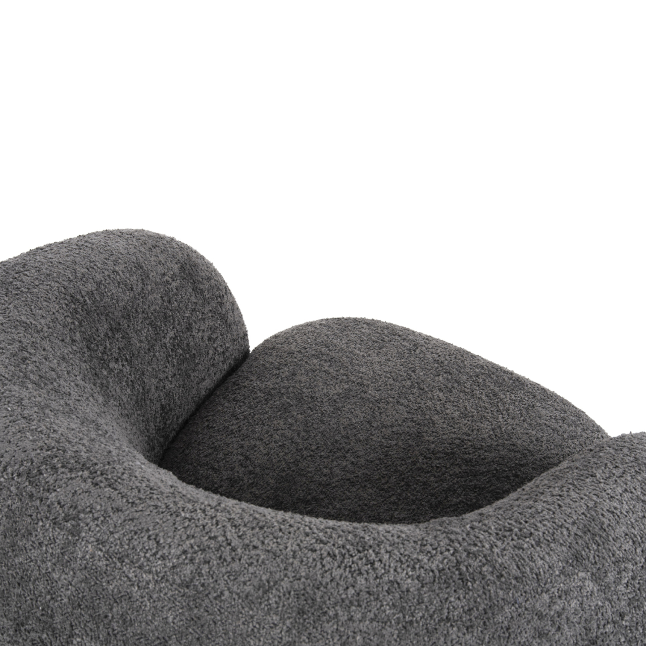 ARMCHAIR KARPEN HM9600.01 GREY BOUCLE FABRIC 93x87x78H cm. [7]
