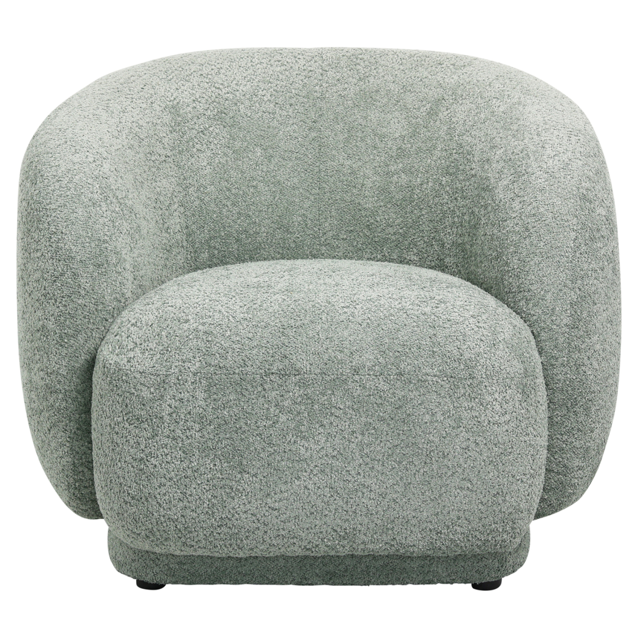 ARMCHAIR KARPEN HM9600.05 PISTACHIO GREEN BOUCLE FABRIC 93x87x78H cm. [2]